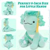 Tezituor 2026 Graduation Axolotl Plush Toy, 8" Cute Graduation Stuffed