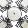 LED Garage Lights Foldable 4 Leaves 100W High Brightness Energy
