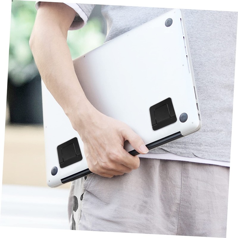 Mobestech 4pcs Adjustable Laptop Stand Portable Notebook Holder for Ergonomic