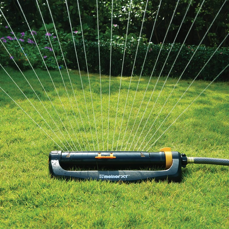 Melnor 65165AMZ XT Turbo Oscillating Sprinkler, 4,500 sq. ft., Quick