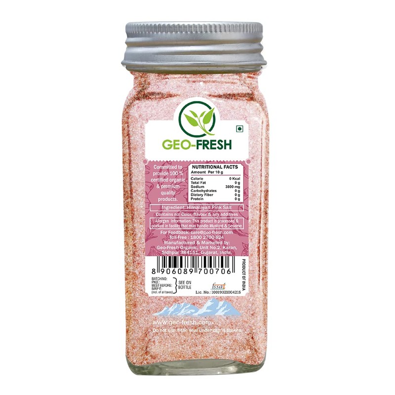 Geo-Fresh Himalayan Pink Salt 3.88 OZ. (110g)