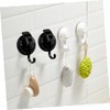 Ciieeo 2 Pcs Suction Cup Hooks for Shower Door Wall