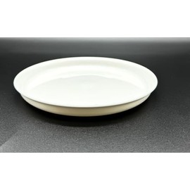 Plate Diameter 18 cm White Camping Picnic Outdoor 100% Recyclable