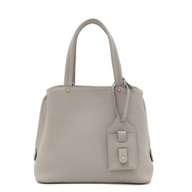 VITAFELICE vinb-l16045 Women's Genuine Cowhide Leather 2-Way Square Handbag, gray (light gray)