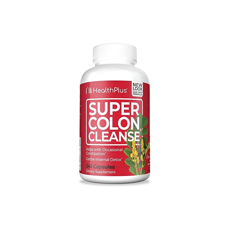 Health Plus Super Colon Cleanse - 500 mg - 240