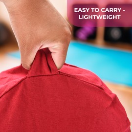 HAWWWY - Meditation Cushion - Sitting Meditation Pillow - Buckwheat Meditation Floor Cushions for Adults - Meditation Floor Pillows Seating - Thick Floor Cushion - Large Floor Pillows for Adults