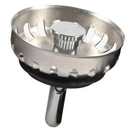 MBSKTOP McAlpine 50mm Mini Kitchen Sink Basket Strainer Plug Stainless Steel