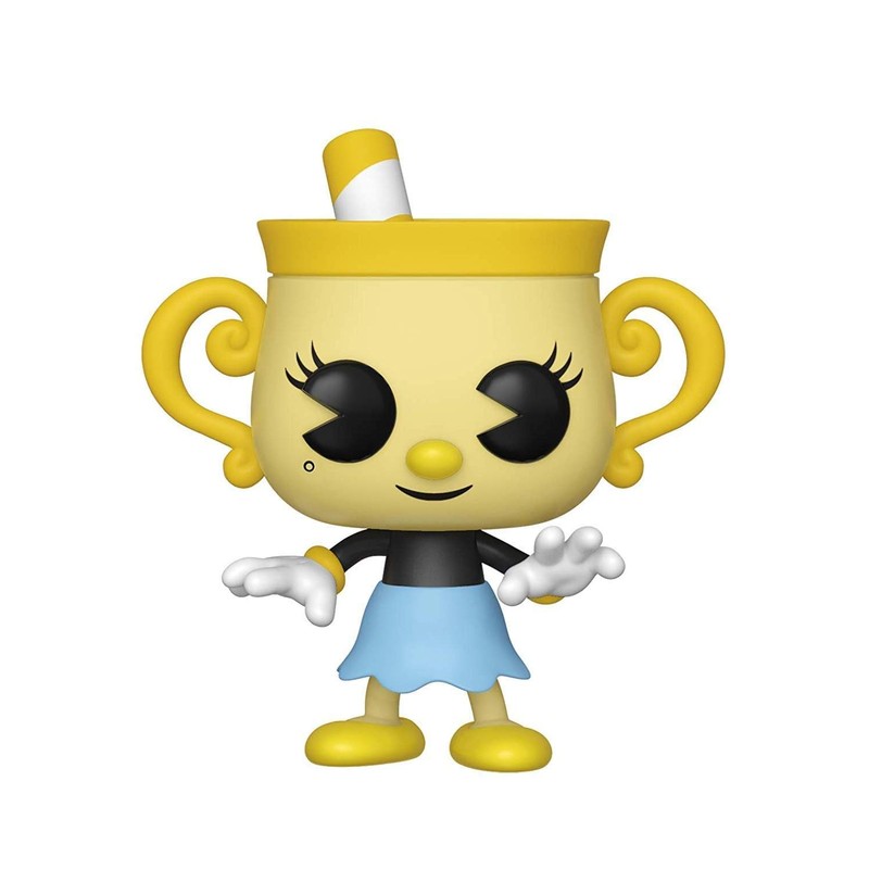 Funko Pop Games: Cuphead - Ms. Chalice Collectible Figure, Multicolor
