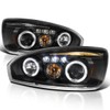 Spec-D Tuning Black LED Projector Headlights Compatible with 2004-2007 Chevy