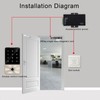 125KHz RFID Access Control Fingerprint Password ID Card Wiegand26 IP66