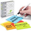 2DOBOARD 25 Magnetic Notes - Magnetic Sticky Notes 3 x