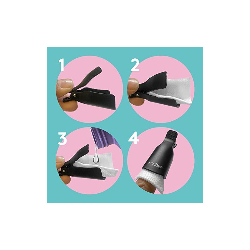 Gel Polish Soak Clips (Pack of 10) - UV/LED Nail