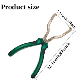 XINYUICEAN Alicates de Desconexión Eléctrica, Llave Larga para Extracción de Bujías Alicates de Desconexión de Conectores Eléctricos Alicates de Desconexión de Tubos Pinza de Filtro de Gasolina (2)