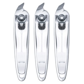 Bellotti hangnail cuticle clipper 3 pieces, glossy silver, 1 piece / 벨로티 거스러미 큐티클깎이 3개입, 유광실버, 1개