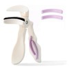 Eyelash Curler, Plastic Eyelash Curlers with Silicone Refill Pads Cute