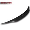 HYPERSPEED Real Carbon Fiber Trunk Spoiler Wing Lip kit Rear