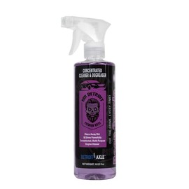 Mr. Detroit - Deep Purple Degreaser 16oz Bottle with Sprayer, Heavy-duty All-purpose Cleaner for Engines, Tires & More, Professional Strength Formula, Breaks Down Grease, Oil & Grime - 16 fl oz