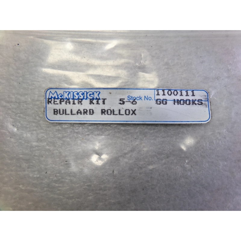 McKissick Crosby Bullard Rollox Repair Kit #5, #6 Golden Gate
