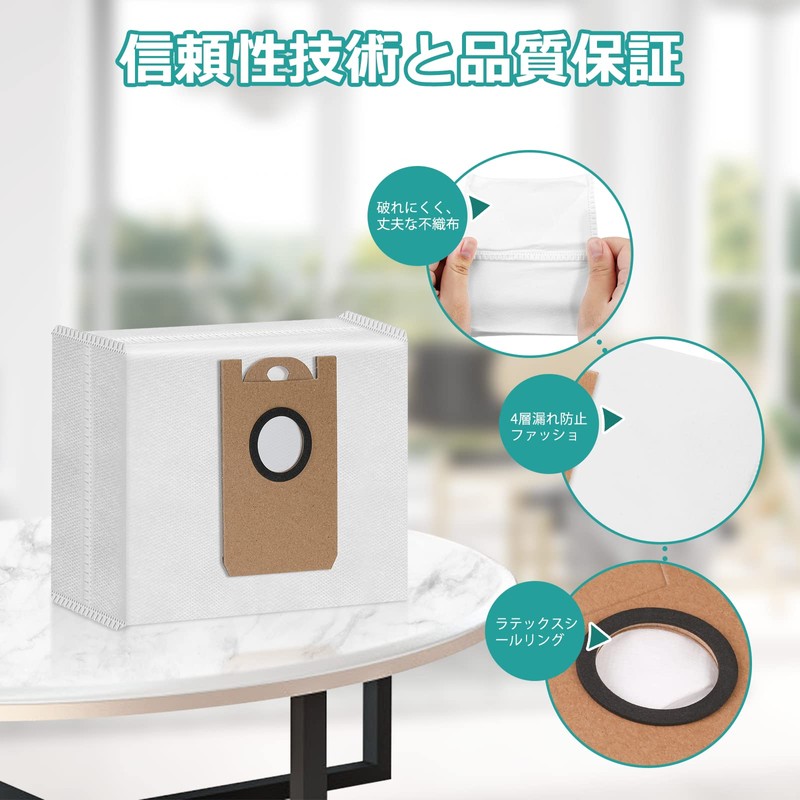 Eufy RoboVac L35 Hybrid+ Dust Bags for Eufy Robotic Vacuum