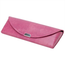 Pearl Glasses Case Semi-Hard Type Pink SA-52M PI