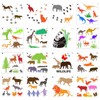 Heizi 16 Pcs Animal Stencil Sheets Cute Animal Drawing Templates