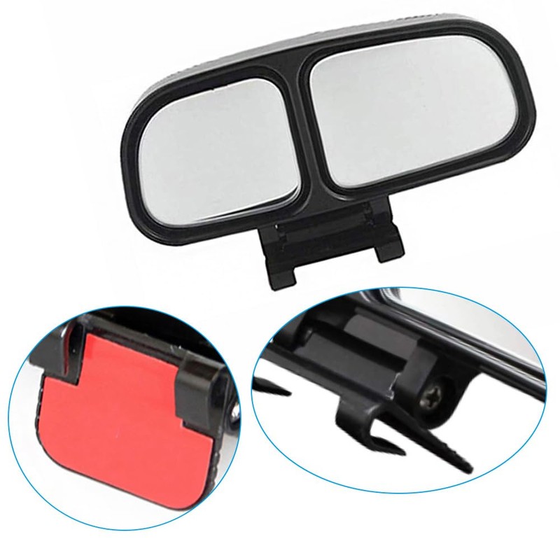 Riloer Blind Spot Mirrors, Adjustable Car Auxiliary Universal Wide Angle