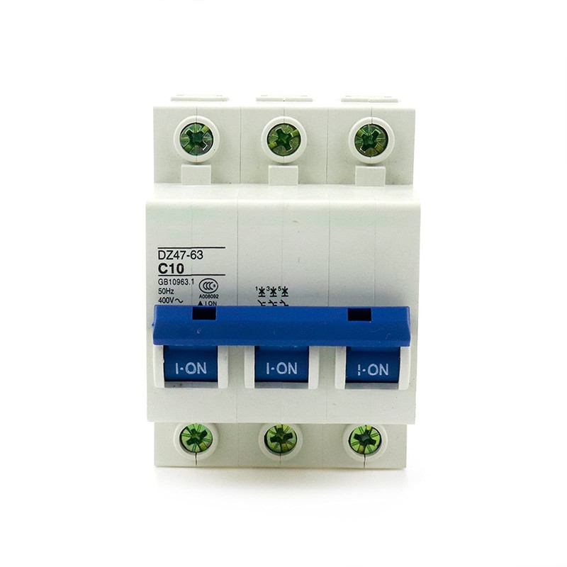 Dahszhi DIN Rail Mounted Circuit Breaker AC 400V 32A 3