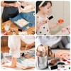 12 Piece Foam Paint Brush Set - 1-Inch Sponge Brushes,