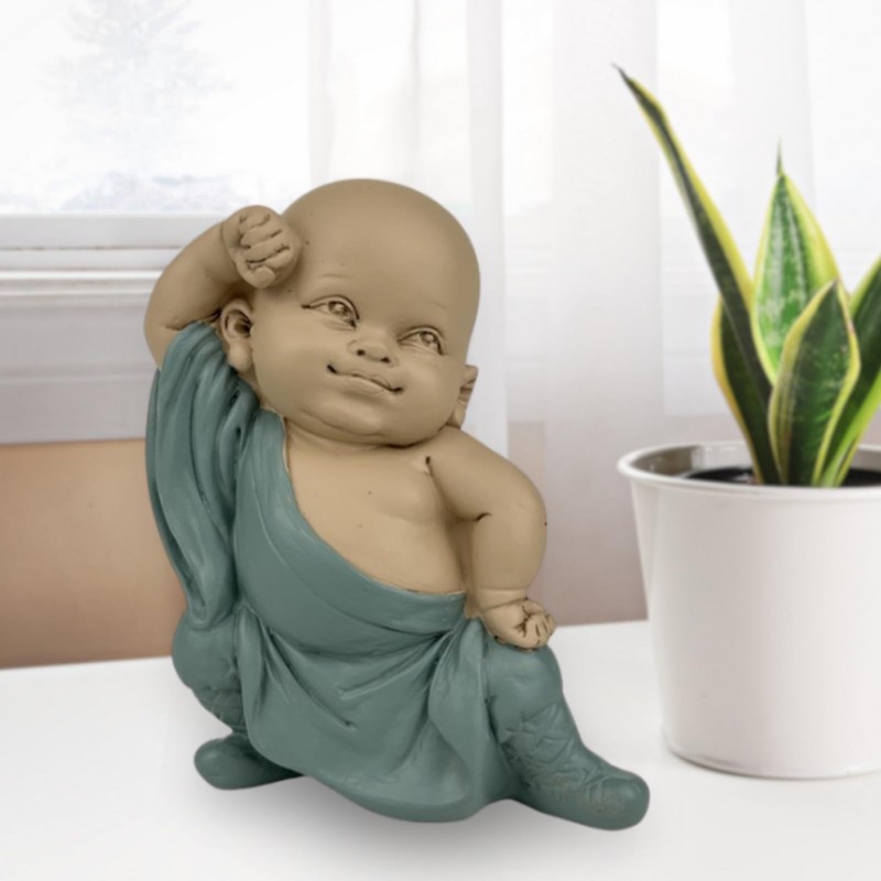 Typical Buddha Statue - GongFu 2 - Baby Buddha Symbolically