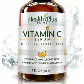 Anti-Aging Vitamin C Serum for Face with Hyaluronic Acid 1 oz
