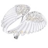 4Pcs Brooch Pin Diamond Angel Wing Pattern Cute Fashion Lapel