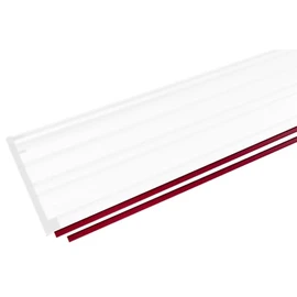 Milescraft 7208 Replacement Guide Strips for 1409 Track Saw Guide and 1408 Guide Rails - Two 27.5” Splinter Guard Cutting Strips with Rubber Grip Backing – Peel and Stick – For Two Rails