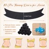 Wesnoy 10 Pcs Tummy Liners for Sweat Cotton Under Belly