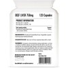 Berserker Desiccated Beef Liver 750mg 500 Capsules Un-defatted Meaning Full