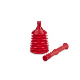 Plunger – Fix Blocked Drains and Sinks with our Big Master Plunger – (Red) by Turboproducts