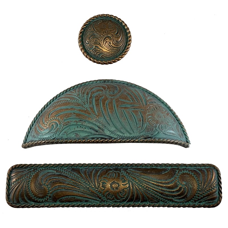 GENUINE TEXAS BRAND Set of 6 Americana Drawer Knobs in