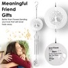HOMKULA Best Friend Wind Chimes, Friendship Gifts for Women Friends,