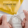 Hearth & Harbor Cal King Comforter Set Yellow, 8 Pieces