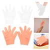 Healvian 2pairs Moisturizing Lotion Gloves Portable Sunscreen Hydration Gloves for