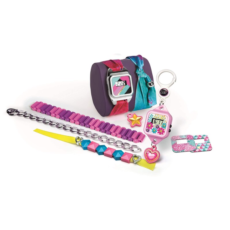 Clementoni 18635 Chic Crazy Watch Jewellery Box for Girls Craft
