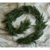 Christmas cedar garland 1pc, 6ft Cypress festive foliage for fireplaces,