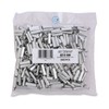 Hi-Seas Grand Slam Aluminum Crimp Sleeves, 1.7mm, Silver, 500-Piece Pack