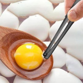 Egg Chalaza Remover - Eggshell Fragment Remover | Stainless Steel Egg Chalaza Membrane Removal Tool for Chefs and Bakers