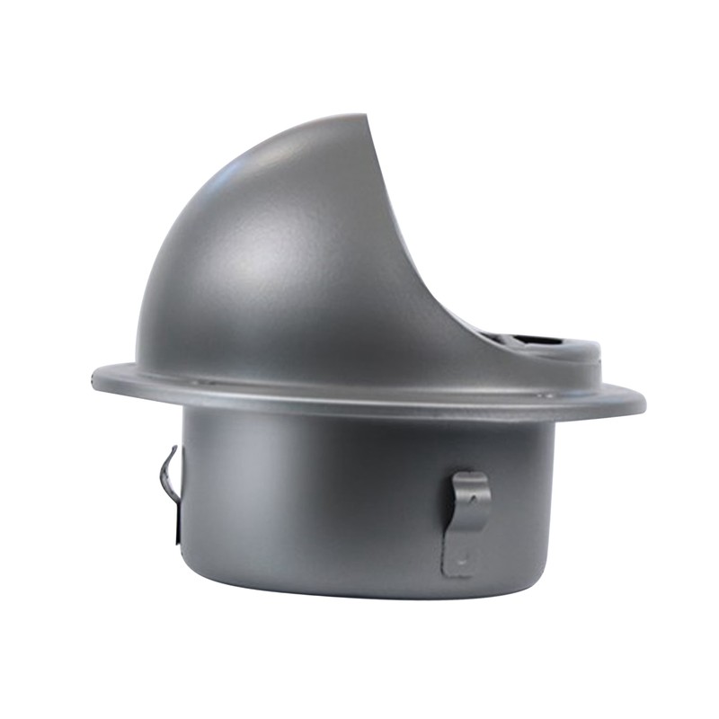 Wall Vent Rain Cap Windproof Fine Craftsmanship Easy Installation 304