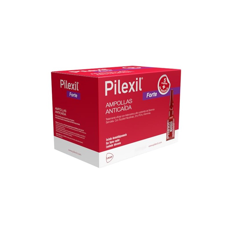 Pilexil Forte Anticaida Ampolletas 5ml c/17