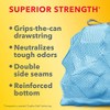 Glad ForceFlex MaxStrength Tall Kitchen Drawstring Trash Bags, 13 Gallon,