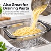 Adjustable Stainless Steel Sink Strainer Basket for Washing Produce –