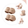 FOMIYES 3sets Heel Inserts Gel Heel Protectors Elastic Socks for