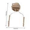 MAGT Helmet Rail Adapter – 2 Pieces Plastic + Steel