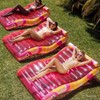 Large Inflatable Swim Tube Pool Toy Assistance cd14 160cm/Clear 5ea